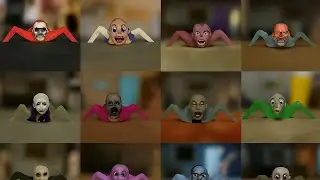 Granny Floor Is Lava Under Bed Vs Granny Underwater Under Bed vs Granny The Twins Under Bed+