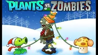 Can Peashooters Survive 30 Days? | PVZ Christmas Challenge 🎄