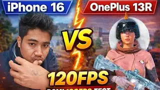 💯iPhone 16 vs OnePlus 13r 🔥🔥🥵🥵Who win this GM 🏆