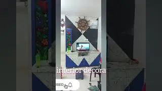 Tv unit Playwood and mica finesh
