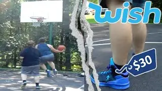 Testing CHEAP Basketball Shoes From Wish! The Worst Shoe EVER!