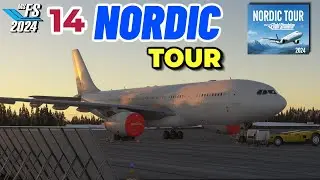 AIRBUS A330-200 iniBuilds - MSFS2024 : NORDIC Tour❗TOUR I 14 I ✈️ Kopenhaga