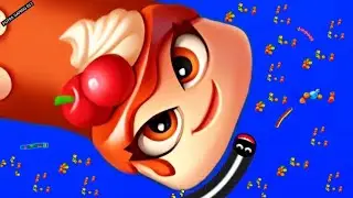 WORM ZONE epic Gameplay Top 1 | part 144 | slitherio wormate biggest snake io🐍 game | Putra Gaming 