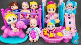 62 Minutes Satisfying with Unboxing Cute Doll Cart & Bathtub Toys Collection