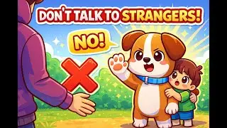 Stranger Danger  Puppy Says NO!