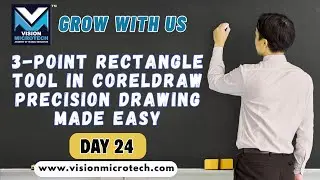 3-Point Rectangle Tool in CorelDRAW X8 | Precision Drawing Made Easy