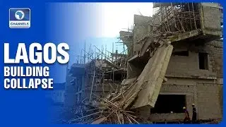 Four Rescued, One Killed As Two Storey Building Collapsed In Lagos