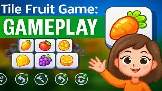 Tile Fruit Game: Triple Match &ndash; Addictive Tile Matching Puzzle Gameplay