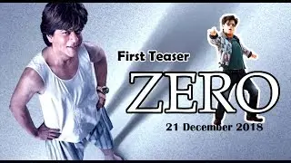 Zero First Teaser Trailer Review Title Announcement|Shah Rukh Khan|Katrina Kaif|21 Dec18  First Look