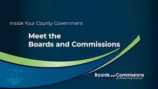 Meet the Boards and Commissions | Planning Commission