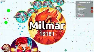 AGAR.IO | MUCHAS COSAS EPICAS EN UNA PARTY CON EL GRAN TRYGON