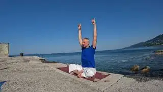 IMMAGINI - Lezione di Yoga Terapia  con Edoardo Gustini