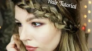 How To: Loose Messy Dutch side Braid | Hair Tutorial