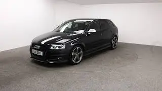 USED AUDI S3 2.0 S3 SPORTBACK TFSI QUATTRO BLACK EDITION 5d 261 BHP 2011