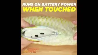 Flipping fish cat toy