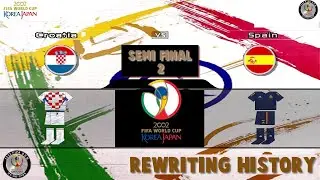 FIFA World Cup 2002 | Croatia vs Spain |  Rewriting History | Match 62