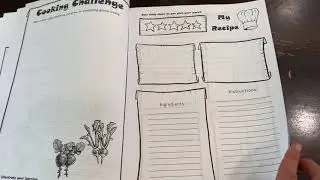 The Chef&rsquo;s Fun-Schooling Journal flip through