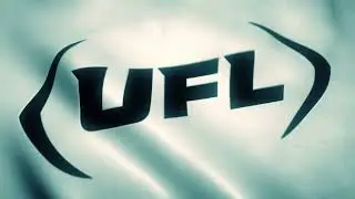 UFL Flag Green Screen Loop Chroma Animation
