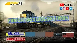 #trainzsimulator3 | 🙂🚆Extreme boxes car freight train | chapter-1 | countinue and next gameplay soon
