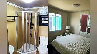 Expandable container house display