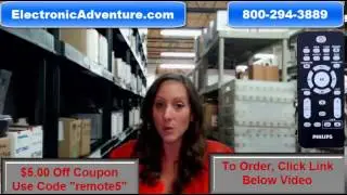 Philips 996510066677 Coupon $5 Off Remote Control Audio System &ndash; ElectronicAdventure.com