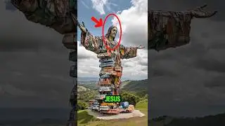TOP 5 MOST POWERFUL JESUS STATUES AROUND THE WORLD! 🌍🙏 #jesus #shorts #viral