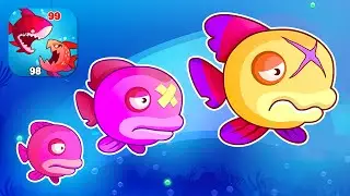 ✅ Eat Fish.IO - HUNGRY FISH 🐳 Gameplay | ALL LEVELS #32