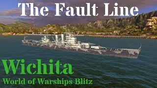 World of Warships Blitz: Wichita. The Fault Line
