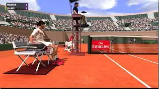 Federer vs Chung Full Ace Tennis R32 Hamburg ATP500