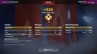 Hitting Apex Predator in season 21 - Apex Legends