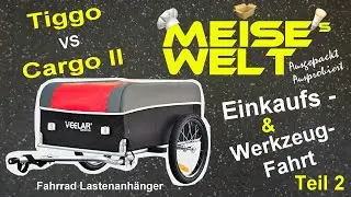 Tiggo VS Cargo II Fahrrad Anhänger (2) - Einkaufs & Werkzeugfahrt