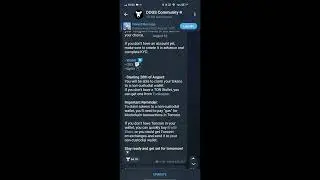 How to Claim Dogs Coin In Your Wallet | Collect Dogs Airdrop #toncoin #telegram shorts #airdrop