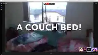 THE COUCH BED!!!