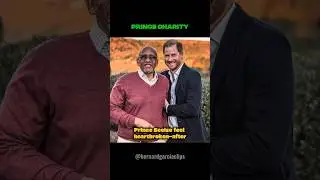 Prince Harry and Prince Seeiso Charity #prince #royalfamily #shorts