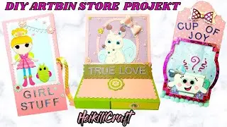 DIY Artbin Store Design Team Projekt | Das habe ich mit den Stanzschablonen aus dem Store gebastelt