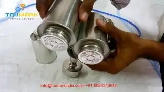 hand held capping machine for cpvc tin can, pneumatic capper