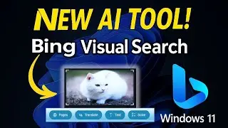Скрытый инструмент ИИ в Windows 11! 🔍 Визуальный поиск Bing против Google Lens