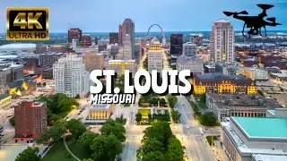 St. Louis, Missouri In 4K By Drone - Amazing View Of St. Louis, Missouri