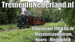 Stoomtram 1900 bij de Museumstoomtram Hoorn - Medemblik
