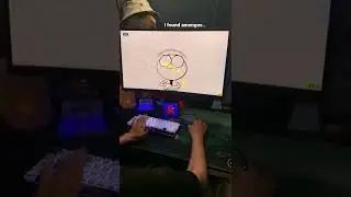 I FOUND AMONGUS IN OSU! #osu #meme #shorts