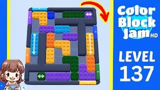 Color Block Jam Level 137 Solution Walkthrough