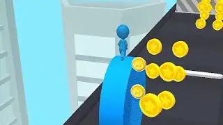 Spiral Roller Run Android Game Play All Level Walkthrough New Level60@KF Android Gaming