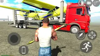 Indian Bikes Driving 3D Cessna 172 Airplane Transporter Truck Open City Simulator - Android Gameplay