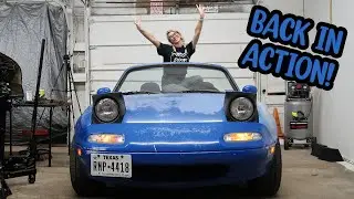 Miata Is Happy Again And So Am I!