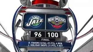 Utah Jazz vs New Orleans Pelicans - February 10, 2016