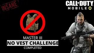 NO VEST CHALLENGE  | MASTER III  | CODM  | BATTLE ROYALE  | EPIC