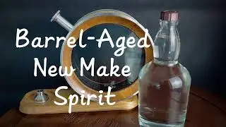Use Oak Barrel Decanter for aging New Make Spirits  #whiskey #whiskeyglasses #wine #giftidea