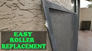Screen Door Roller Replacement