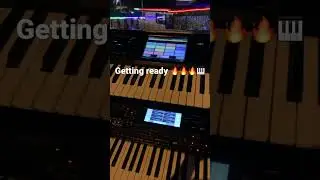 Tying out some korgs tonight 🎹🔥🔥🔥🎸🪘🔥💯 #korgtriton #korgpaseries #korgkronos #music #keyboard