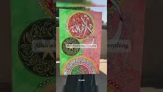 Alhumdulillah for everything 😇 #love #arabicart #islam #artist #islamic #allah #alhumdulillah